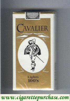 Cavalier Lights 100s cigarettes